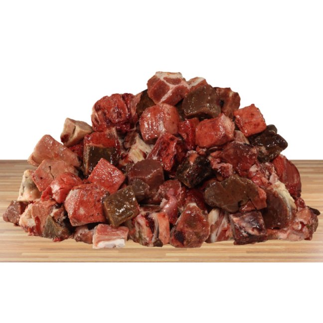 Kozí droby kostky 1000g Kozí droby kostky 1000g