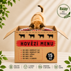 Hovězí menu 15 kg