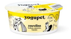 Yogupet zmrzlina pro psy a kočky – s kokosem, ananasem a banánem