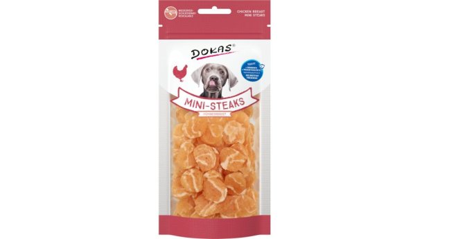 Dokas Mini steaky z kuřecích prsou 50 g
