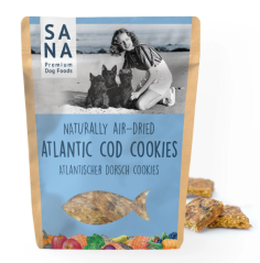 Atlantické treska kůže - sušenky 100 g