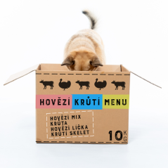 Hovězí a krůtí menu 10 kg