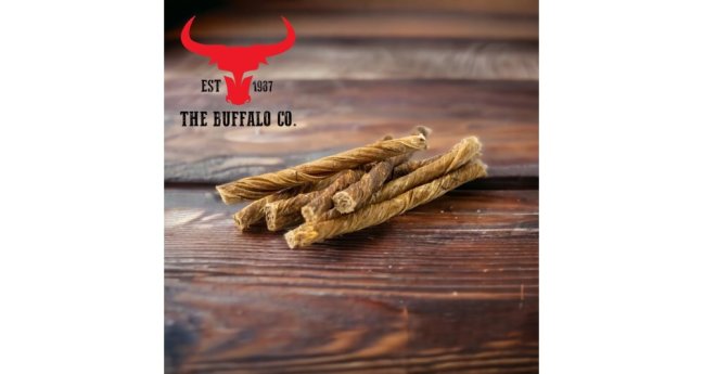 The Buffalo Co. Pletená buvolí střívka 100 g