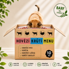 Hovězí a krůtí menu 10 kg