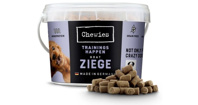 Chewies Trainings-Happen Ziege – kozí 300 g Chewies Trainings-Happen Ziege – kozí 300 g