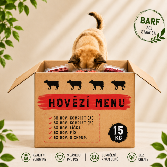 Hovězí menu 15 kg