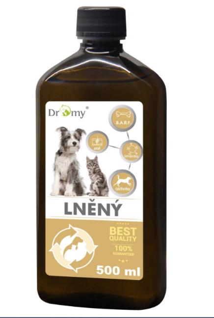 Lněný olej 500ml
