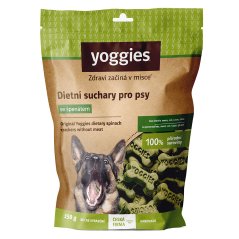 Yoggies Dietní bezlepkové suchary se špenátem 150g
